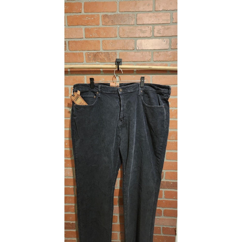 Cremiuex Corduroy Straight Leg Jeans 44×34 Chocolate Color.               Bin 2 - Picture 11 of 12